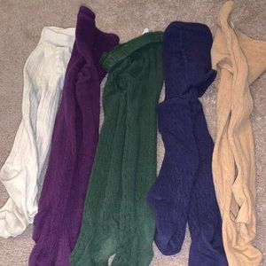 Little Stocking Co knit cable bundle 1-2 year